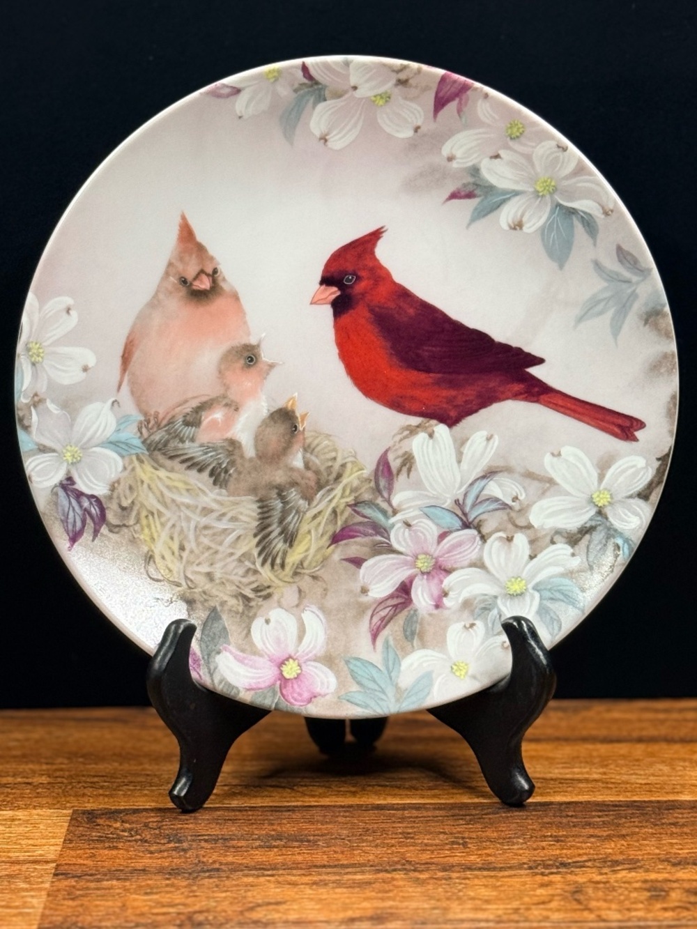 W.L. GEORGE “Morning Serenade” by Lena Liu Collector Plate #16618I